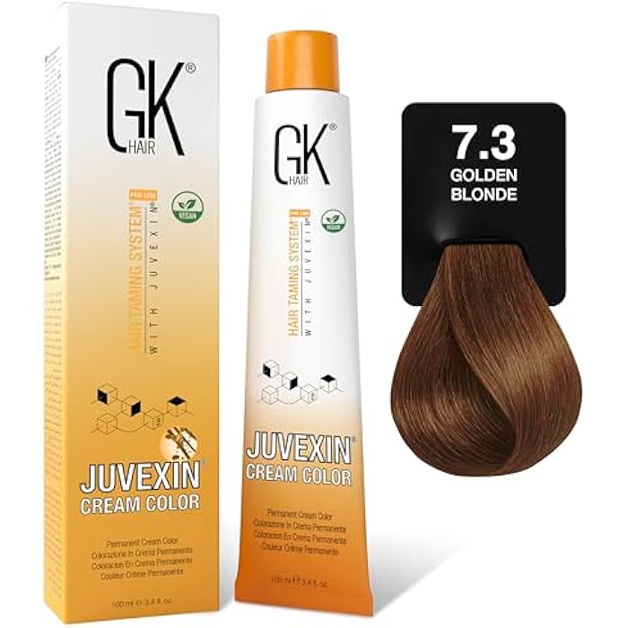 GK Hair Color (7.3 Golden Blonde) - Image 1